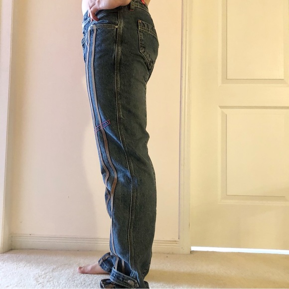 Jeans with Pink Contrast Stitching - Picture 15 of 16